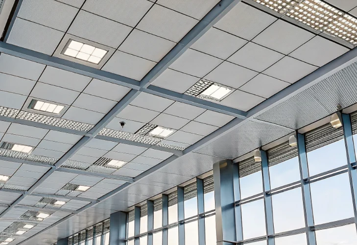 Översikt över PVC -takpanelen.