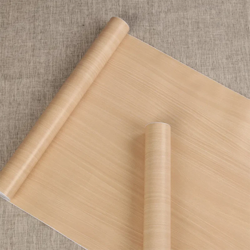 Self-adhesive Wood Textured Decorative Wallpaper