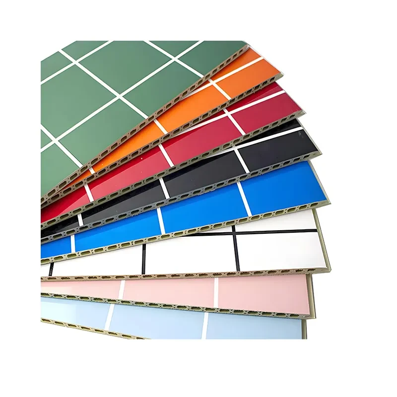 Vattentät bambufiber PVC -väggpaneler